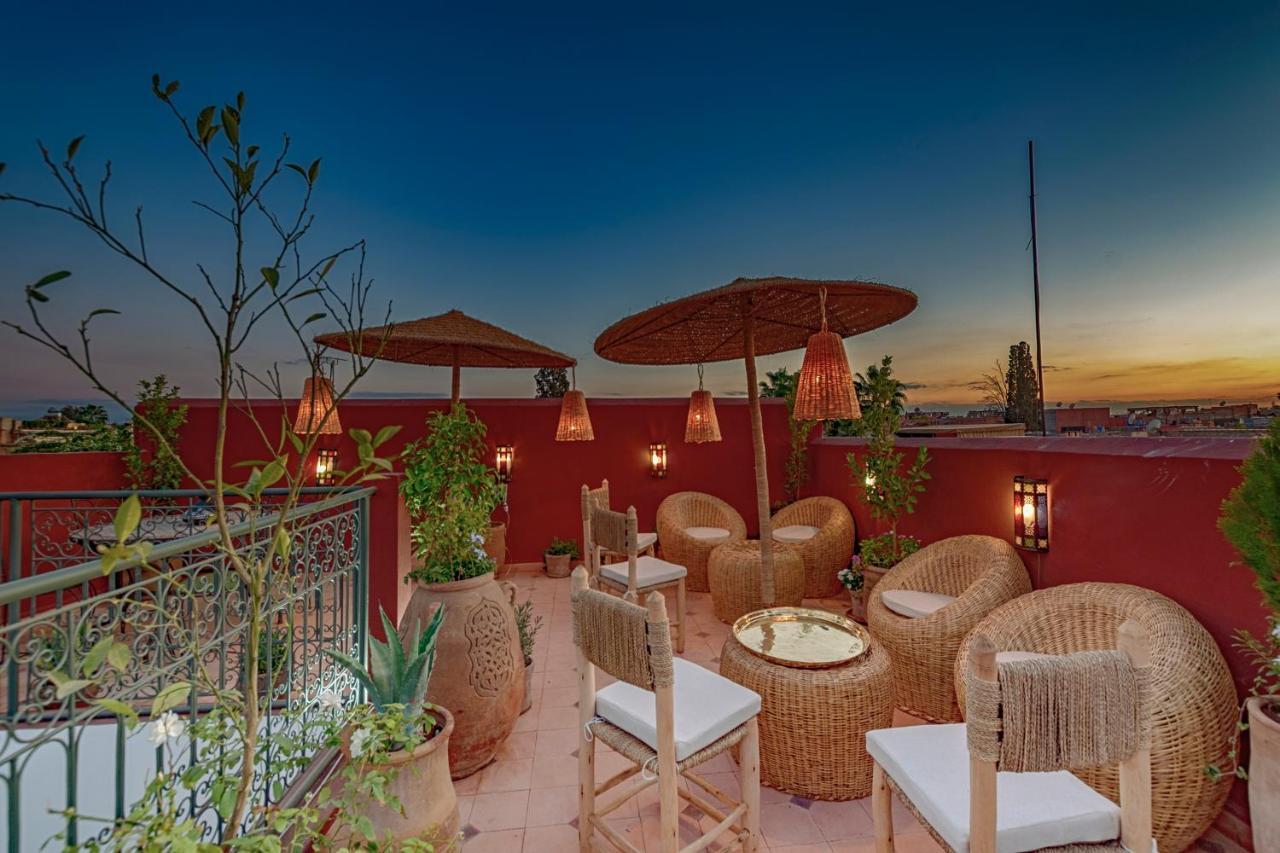 Riad Dar El Arsa Rooftop & Jacuzzi Marrákes Kültér fotó