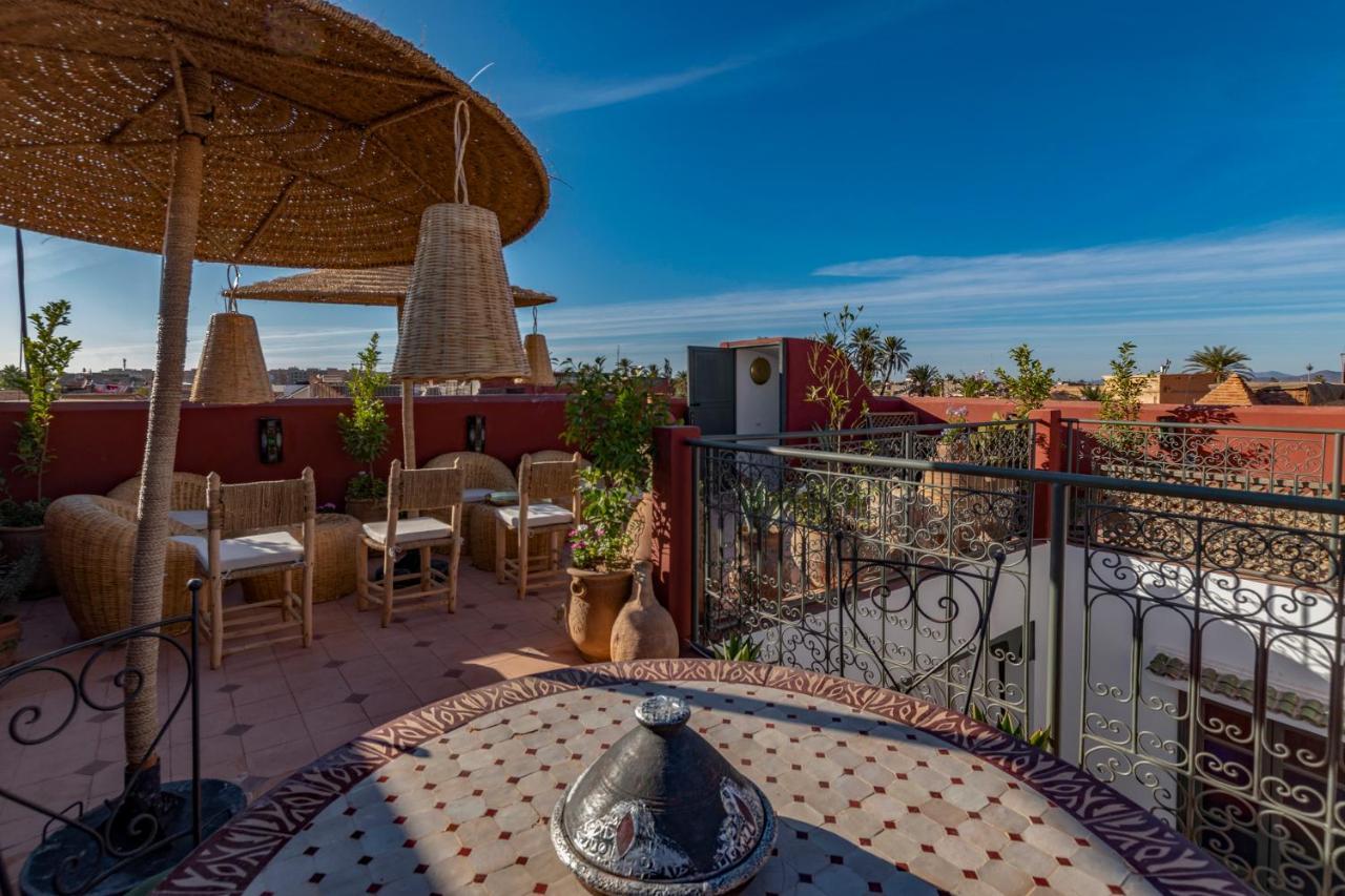 Riad Dar El Arsa Rooftop & Jacuzzi Marrákes Kültér fotó